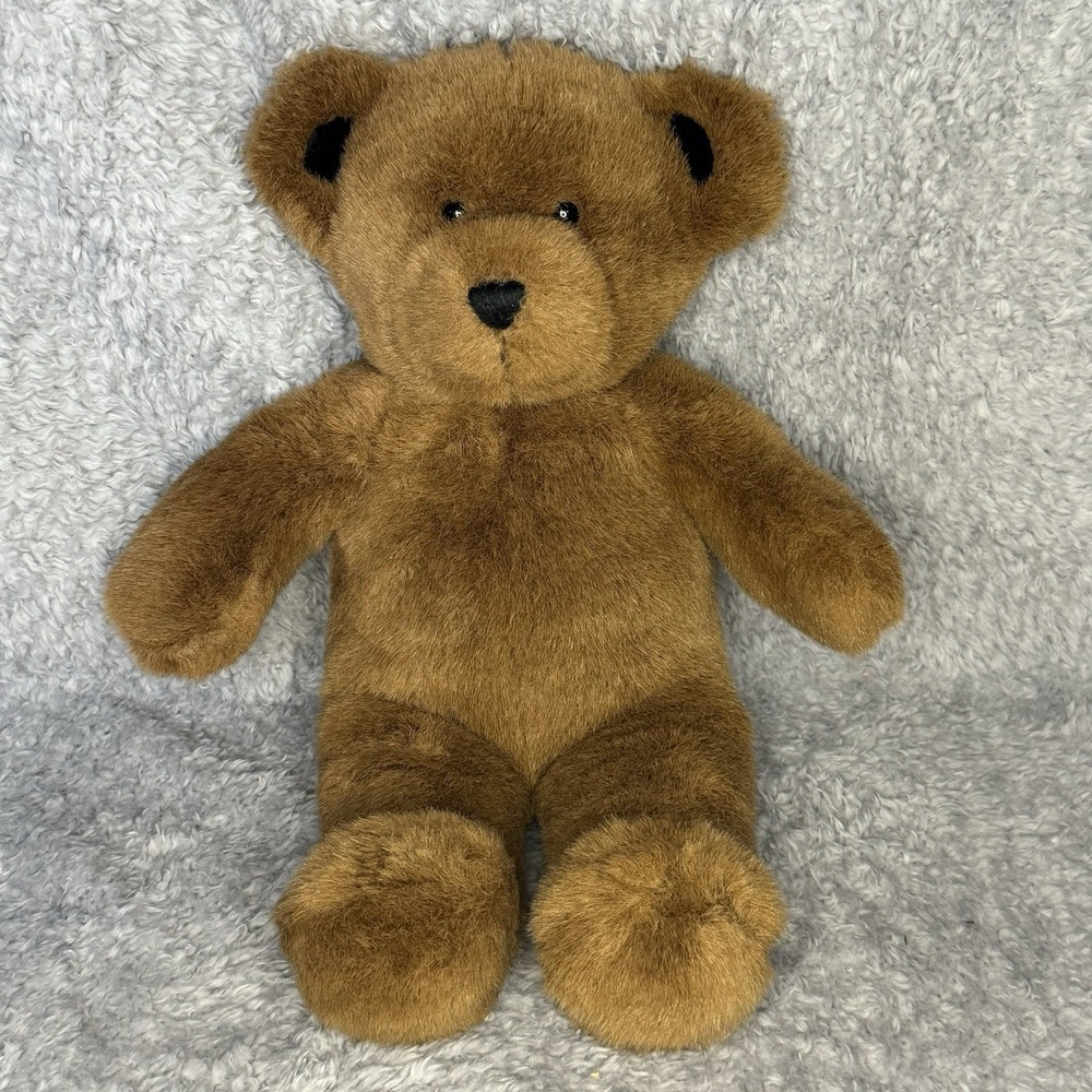 Build-A-Bear Teddy Bear Plush 15" Brown Retired Stuffed Animal Toy